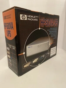 HP Uninterruptible Two Outlet Power Supply RS-232 HP500VA UPS - Picture 1 of 6