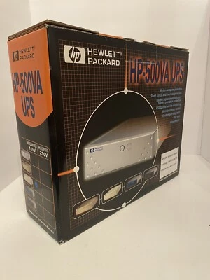 HP Uninterruptible Two Outlet Power Supply RS-232 HP500VA UPS - Image 1 of 4