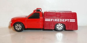 LOOSE MAISTO FRESH METAL 1:64 SCALE RED FIRE DEPARTMENT VEHICLE - Picture 1 of 7