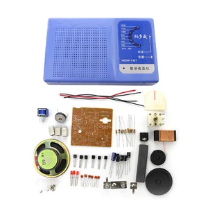 Super Heterodyne Radio Receiver 6 Transistor Schematic+Enclosure Speaker DIY Kit - Zdjęcie 1 z 20