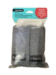 Fit + Fresh 4 Aktivkohlepackungen zum Desodorieren Ihrer Lunchbeutel - Bild 1 von 1