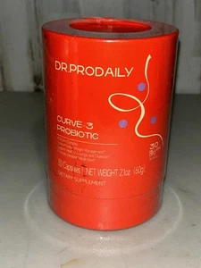 Dr. Prodaily Curve 3 Probiotic 30 Capsules Dietary Supplement Exp 2026 - Picture 1 of 2