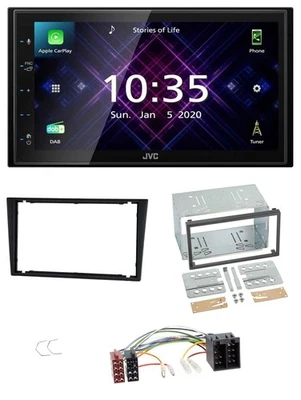 JVC DAB 2DIN MP3 Bluetooth USB Autoradio für Opel Corsa C Meriva Signum Vectra B - Bild 1 von 4