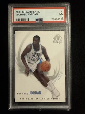 2010 SP Authentic - Michael Jordan #1 - PSA 7 - Image 1 of 2