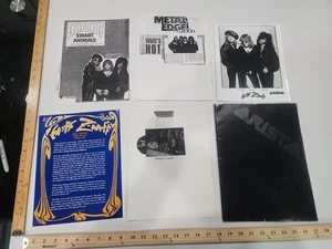 Vintage Enuff Znuff Glam Metall Pressemappe mit Promo Foto - Bild 1 von 5