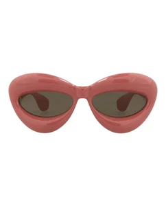 Loewe Damen Cat Eye Rosa Rosa Braun Mode Designer Brille - Bild 1 von 4