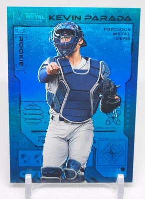 2023 Metal Universe Champions Kevin Parada Rookie Blue PMG #'D 29/50 #071 - Image 1 of 2