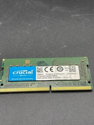 RAM CRUCIAL 4GB DDR4-2400 - Image 1 of 2