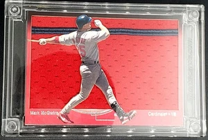 JerseyFusion Mark McGwire ProFusion 1998 BP Jersey Card 20/25 - Picture 1 of 4