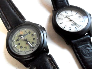 2 Clean Used Woman's Timex Expedition Indiglo WR50 Quartz Watches Run - Picture 1 of 15