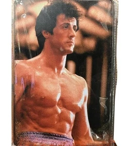 Nostalgie Retro Blechschild "Sylvester Stallone" 30x20 000AL - Bild 1 von 1