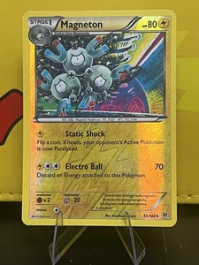 Pokemon TCG - Magneton 53/162 - BREAKthrough - Uncommon Reverse Holo - LP/MINT - Picture 1 of 2