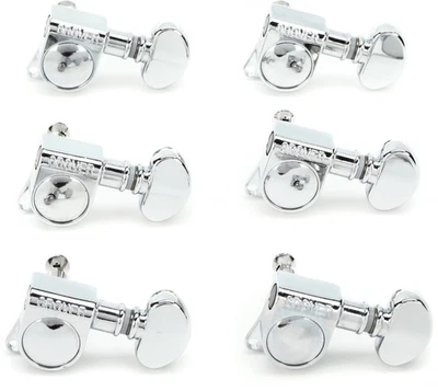 Grover 305C6 Rotomatic Tuners - 6-In-line - Chrome - Image 1 of 4