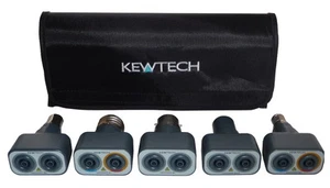 Kewtech Lightmate Lighting Circuit Testing Adaptor Kit inc BC,SBC,ES,SES & GU10 - Picture 1 of 3
