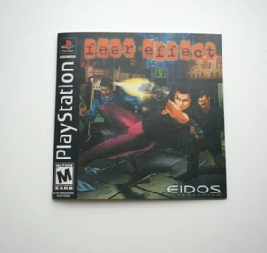 Fear Effect PS1 Instruction Manual ONLY READ DESCRIPTION - Picture 1 of 4