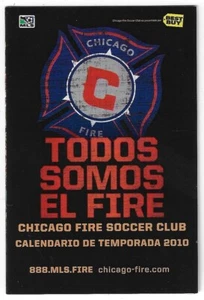 2010 Chicago Fire MLS SPANISH Soccer Schedule !!! Ticket Information - Picture 1 of 1