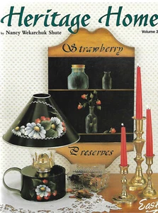 Heritage Home Vol. 3 Nancy Wekarchuk Shute Painting Book - Picture 1 of 1