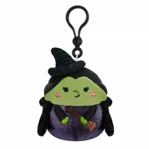 Wicked Elphaba 3" Squishmallow Clip-on Wizard of Oz NWT NEW Backpack Keychain - Picture 1 of 3