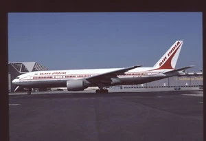 Orig 35mm Airline Dia Air India 777-222ER VT-AIK - Bild 1 von 1