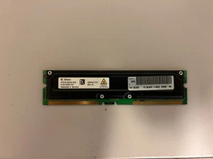 HYR1612849G-845 Infineon Germany 256MB /8 184 pin PC800-45 8d NONECC RDRAM RIMM - Picture 1 of 1