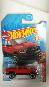 Hot Wheels - HW Hot Trucks - 2020 Ram 1500 Rebel - 225/250 - 2/10 Red - Picture 1 of 2