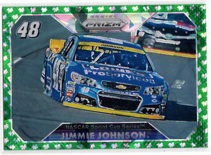 2016 Panini Prizm Nascar Racing Jimmie Johnson # /149 Green Flag no 61 #61