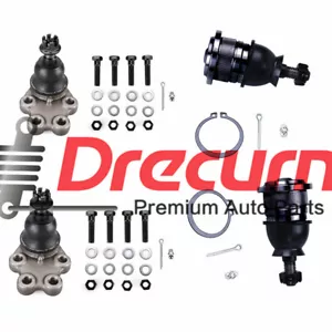 4Pc Front Upper Lower Ball Joint Kit For Chevrolet Silverado & GMC Sierra 1500 - Picture 1 of 3