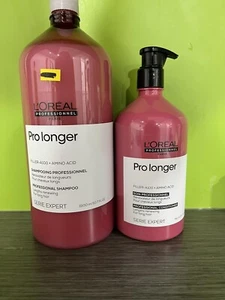 L'OREAL PROFESSIONAL PRO LONGER SHAMPOO 1.5 LITRE + COND 750ML HELPS HAIR GROW - Picture 1 of 1