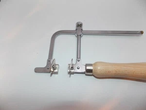 Metallbogen verstellbar Holzgriff Goldschmied Säge jewelry tools - Bild 1 von 2