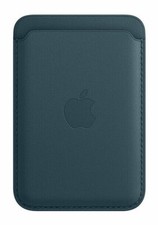 Apple Leather Wallet with MagSafe for iPhone 12/12 Pro/12 mini/12 Pro Max - Baltic Blue