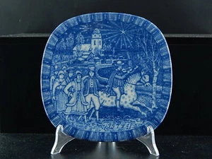 RORSTRAND PIATTO PORCELLANA NATALE 1972 PORCELAIN CHRISTMAS PLATE COLLEZIONE NEW - Foto 1 di 5