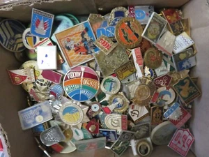 Soviet Russia USSR Badge Set, ENAMEL PINS, propaganda of communism 50 Pcs. №2 - Picture 1 of 1
