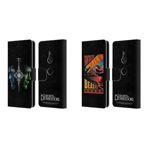 FANTASTIC BEASTS: SECRETS OF DUMBLEDORE CORE LEATHER BOOK CASE FOR SONY PHONES 1 - Picture 1 of 8