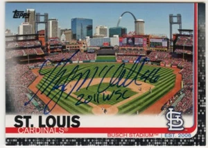 2019 Topps Black /67 Busch Stadium #31 Kyle McClellan Auto Signed Autograph - Picture 1 of 2