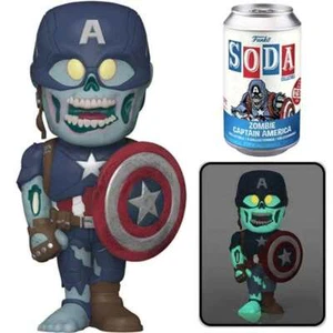Funko Soda What If Zombie Capt America lata sellada de fábrica probabilidades de persecución 1:6 - Imagen 1 de 1