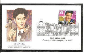 US Scott # 2721 Elvis Presley FDC. Fleetwood Cachet. 3 - Picture 1 of 1