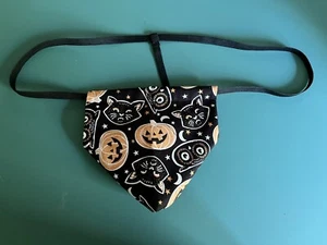 Mens Black PUMPKINS Jack O Lantern Halloween Gstring Thong Male Sexy Underwear - Picture 1 of 1