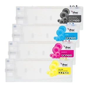 4 x RIHAC Refillable cartridge for Epson B-310N B-510DN B310 B510 B-500DN B-300N - Picture 1 of 5