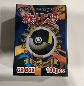 Japanese Pocket Monsters Card Game - GX BOX 100pcs, ***OPEN BOX*** - NEW - Picture 1 of 4
