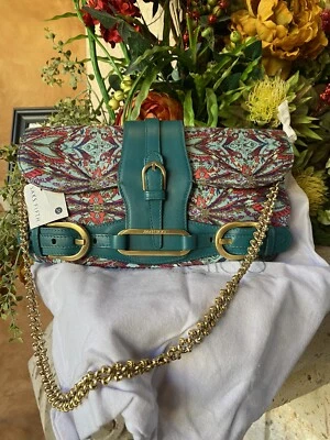 BOLSO DE MANO JIMMY CHOO ESMERALDA GITANA NUEVO CON ETIQUETAS Foto 1 de 4