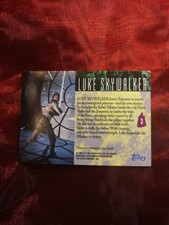 1993 topps star wars galaxy Luke Skywalker #3