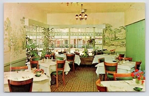 ca. 1970er ~ Perry Georgia GA ~ Perry Hotel & Motel ~ Café ~ Esszimmer ~ Vintage Postkarte - Bild 1 von 2