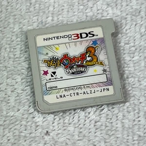 Yo-Kai Watch 3 Sukiyaki 3DS Game Japanese Version US Seller LNA-CTR-ALZJ - Picture 1 of 3
