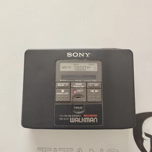 SONY WM-GX707 radio cassette-corder Made in Japan TV/FM-AM For Parts Or Repair - Picture 1 of 8