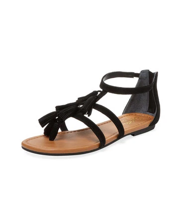 NUEVAS Sandalias Anthropologie by Seychelles Boho Cortadas Borla Flecos Tanga 7.5 M $120 Foto 1 de 4