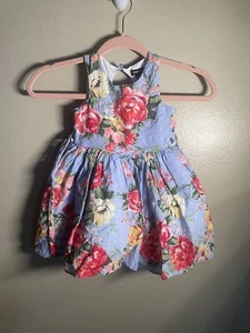 GIRLS Sz S Zunie Floral Spring Summer SPECIAL OCCASION Dress A002 - Picture 1 of 3