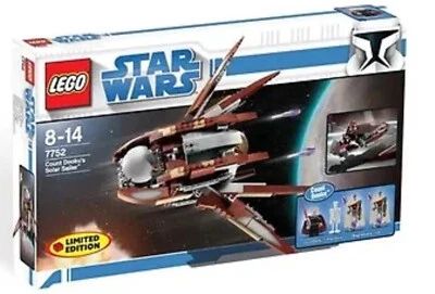 New 7752 COUNT DOOKU'S SOLAR SAILER star wars lego legos set TRU EXCLUSIVE clone - Image 1 of 4