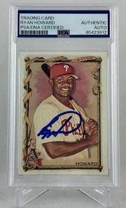 RYAN HOWARD SIGNED AUTOGRAPHED 2023 TOPPS ALLEN & GINTER #131 PSA/DNA 3912 - Picture 1 of 2