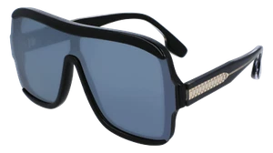 VICTORIA BECKHAM VB673S 003 BLACK/SILVER MIRROR 64/19/140 FEMALE Sunglasses - Picture 1 of 3