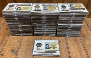 37 Vintage 1968 Indiana Labor for Birch Bayh Membership Kits - Card + Coin + Pen - Picture 1 of 9